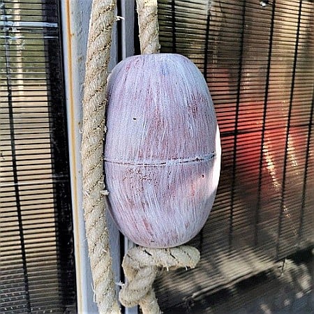 Franghie decorativa cu 3 plute din lemn [3]