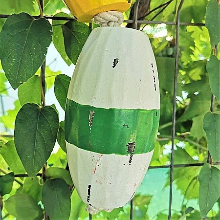 Franghie decorativa cu 4 plute din lemn [4]