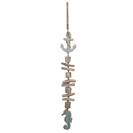 OUTDOOR - Ghirlanda cu ancora si calut de mare, 70 CM