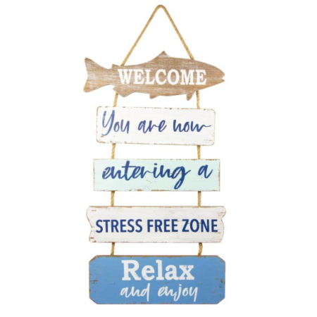 DECORATIUNI - Indicator Decorativ "Welcome" - Zona de Relaxare