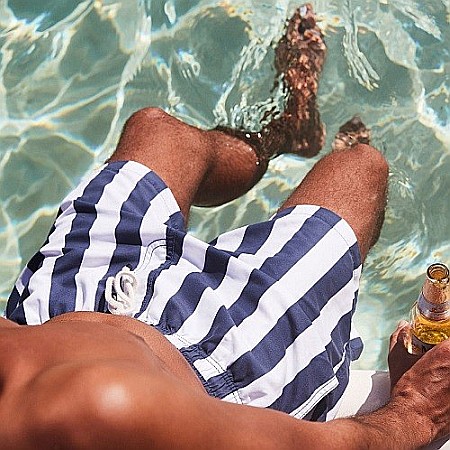 Pantaloni scurti de baie Navy [3]