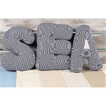 Perne decorative - Set perne decorative "S E A", 25x60cm ( tot setul )
