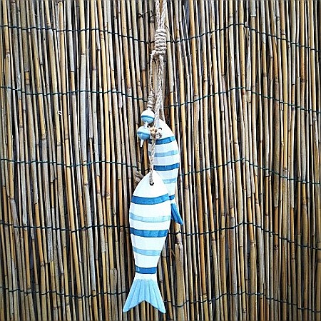 Pestisori din lemn in dungi [0]