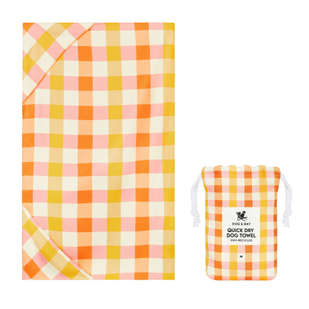 Prosop pentru Caini Dock & Bay Rhubark & Custard, Marime Mare – 120 x 70 cm, cu Saculet [3]
