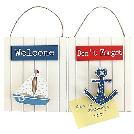 Diverse obiecte decorative - Set 2 agatatoare pentru notite Nautic