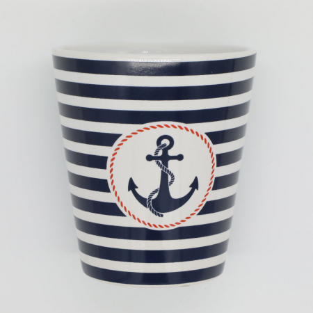 Set 2 cani fara maner Nautical: far de coasta si ancora [3]