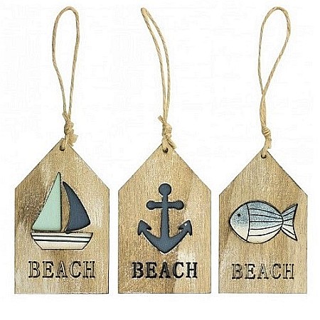 Diverse obiecte decorative - Set 3 decoratiuni din lemn