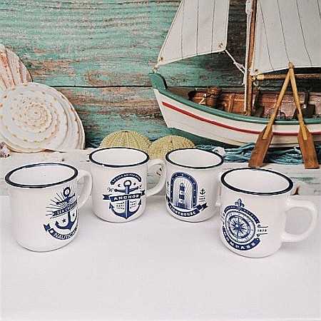 Set 4 cani cu tema nautica [1]