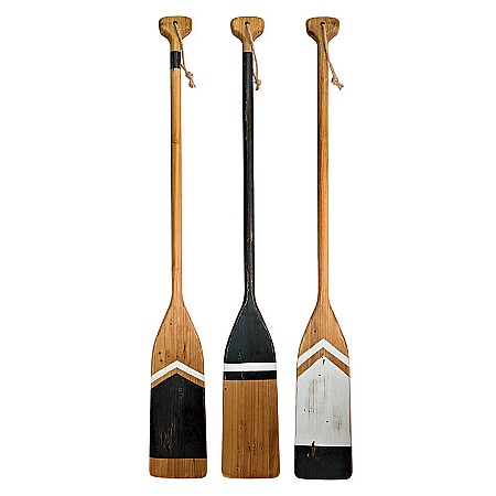 Decoratiuni - Set vasle din lemn, 71x9x2cm