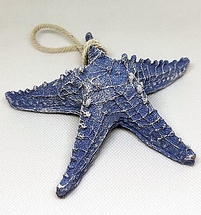 Stea de mare din rasina culoare bleu [1]