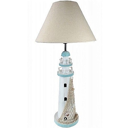 Veioze - Lampa de Masa Far de Coasta – 63 cm (abajur 30 cm)