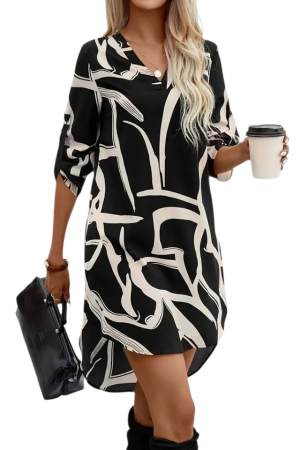 Rochie cu decolteu V [3]