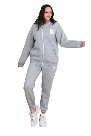 Treninguri - Compleuri - Trening gros dama, vatuit, gri