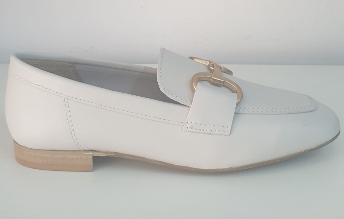 Pantofi Femei alb piele naturala [3]