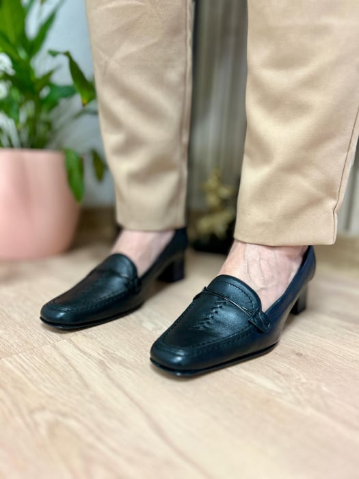 Pantofi Femei negru piele naturala [3]