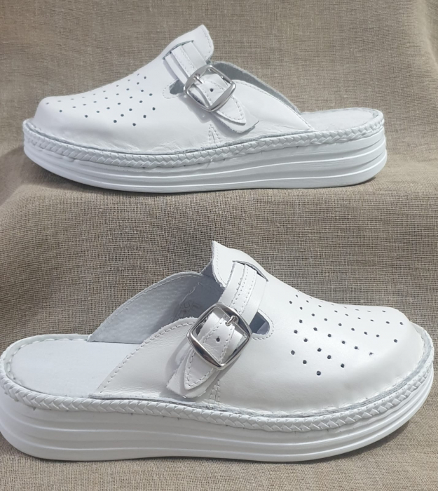 Saboti dama 4010 alb [3]