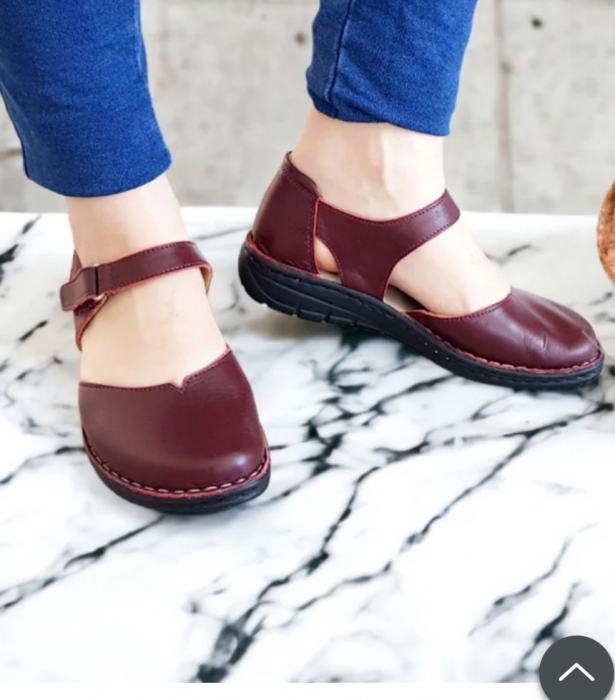 Pantofi Femei Ana bordo [3]