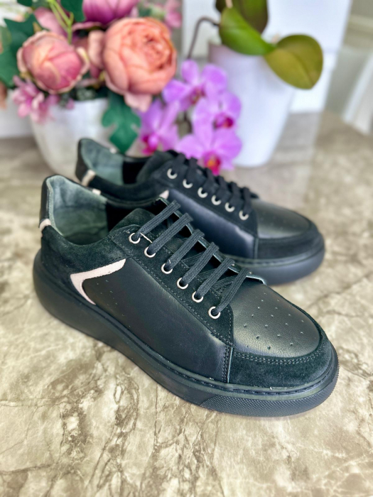 Pantofi Femei black 071 [4]