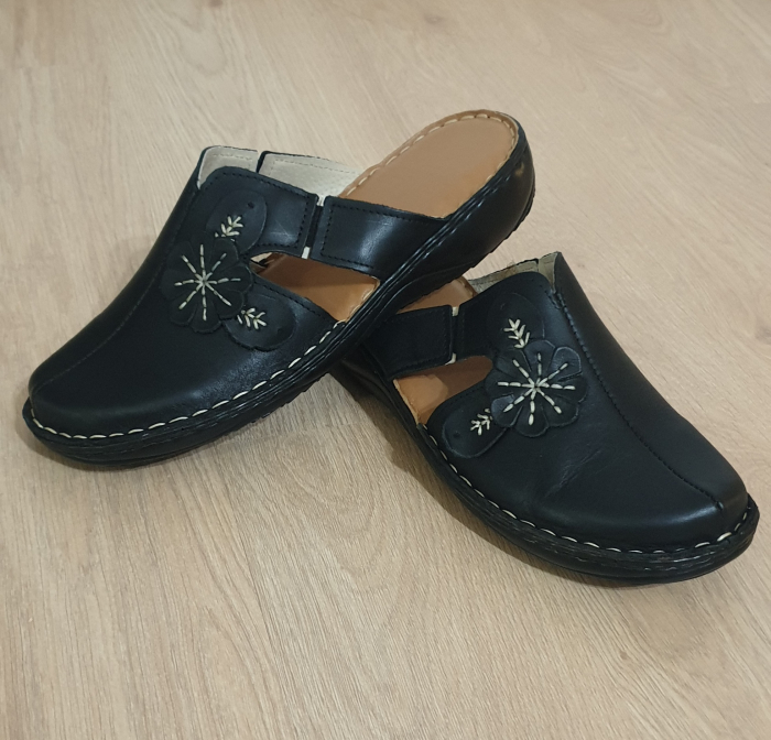 Saboti dama 7009 negru [4]