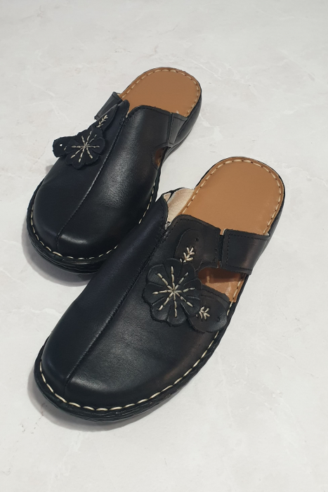 Saboti dama 7009 negru [3]