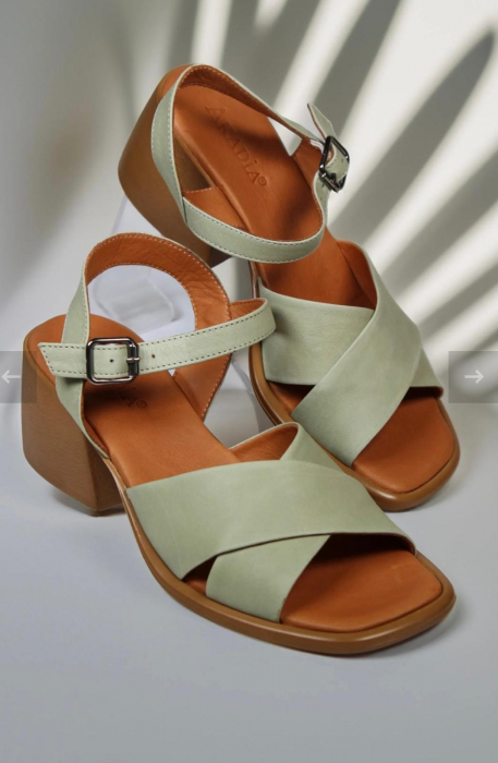 Sandale dama verde avocado [2]