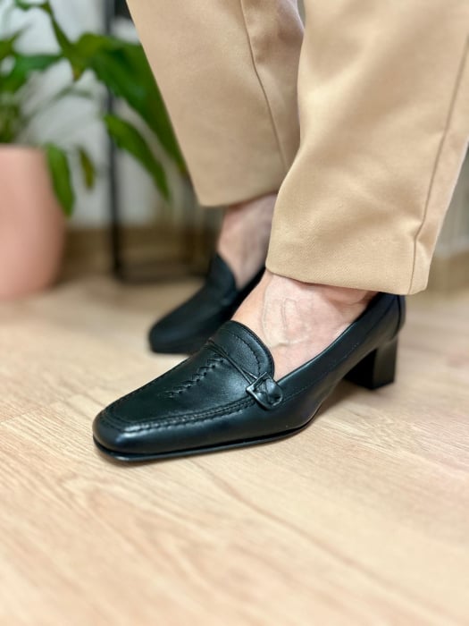 Pantofi Femei negru piele naturala [2]