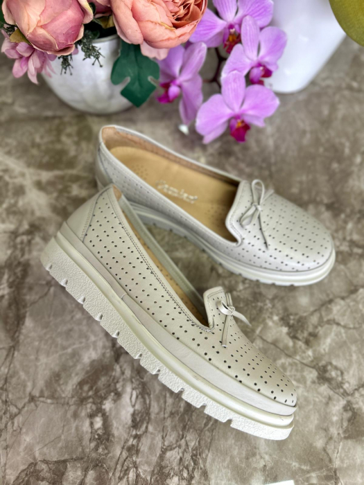 Pantofi Femei GRI DERI 3502-13 [5]