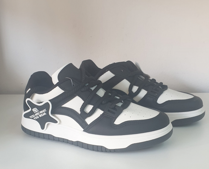 Adidasi femei alb-negru [3]