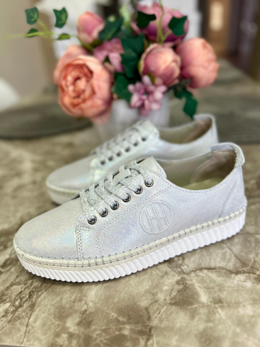 Pantofi Femei silver 24063 [4]