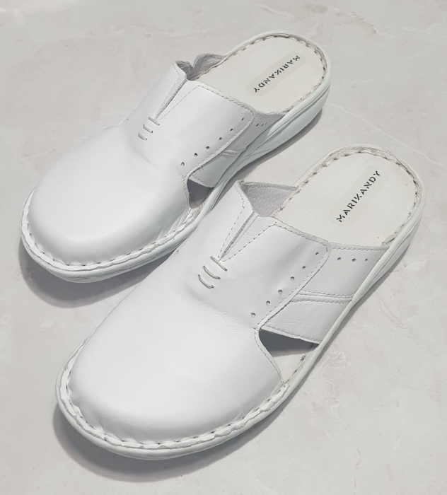 Saboti dama 7012 alb [2]