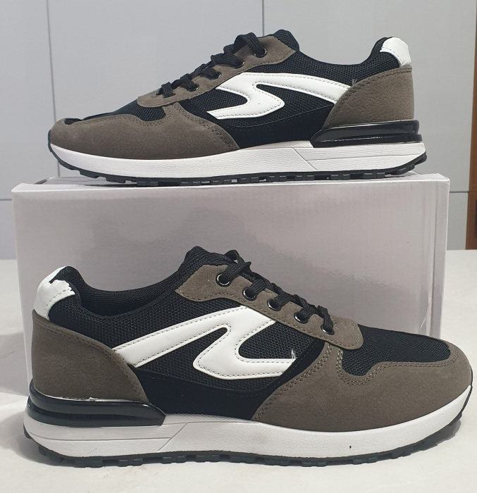 Adidas barbati gri/alb [1]