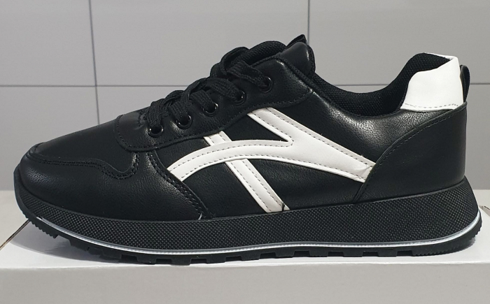 Adidas femei negru/alb [2]