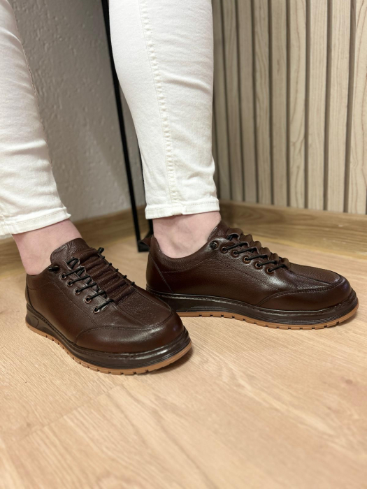 Pantofi barbati siret maro [2]