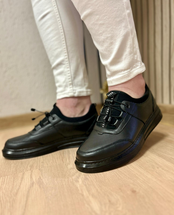 Pantofi barbati siret negru [1]