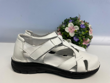 Sandale femei - Pantofi Femei Ioana alb