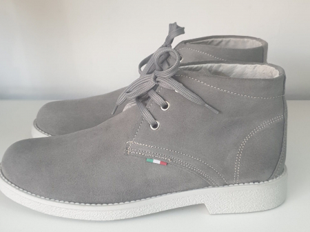 Pantofi Barbati gri piele naturala [1]