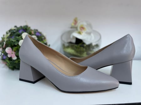 Pantofi Femei piele naturala gri [1]