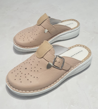 Papuci femei - Saboti dama 7022 bej