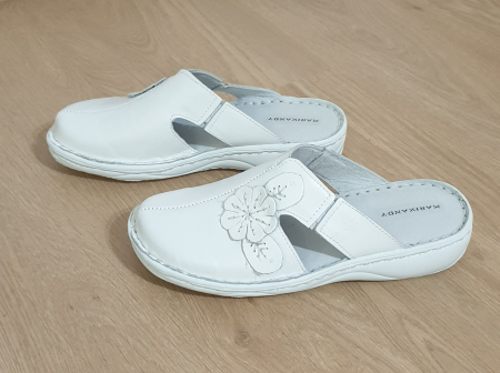 Papuci femei - Sabot dama 7009 alb