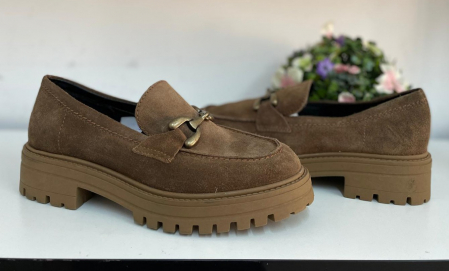 Pantofi Femei piele coniac [1]