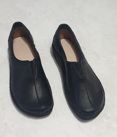 Pantofi Femei - Pantofi Femei piele naturala negru 9000/1