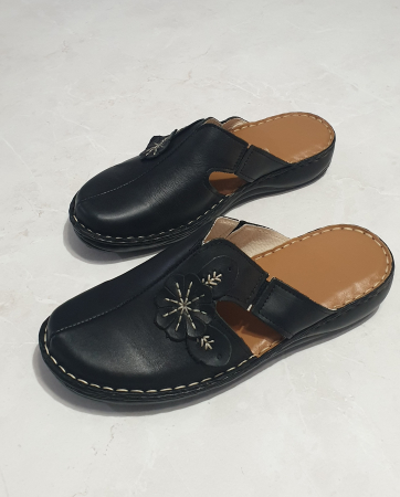 Papuci femei - Saboti dama 7009 negru