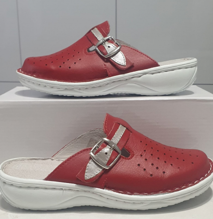 Saboti dama rosu argintiu 7008 [1]