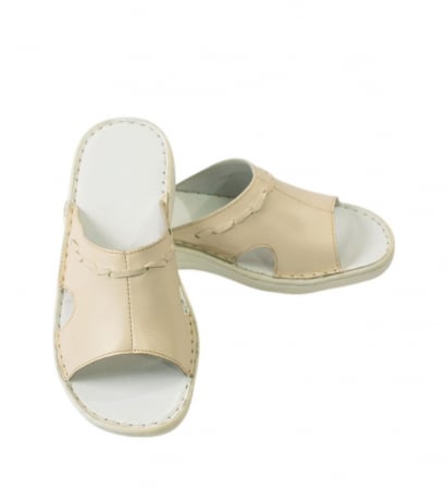 Papuci femei deschisi - 700 crem