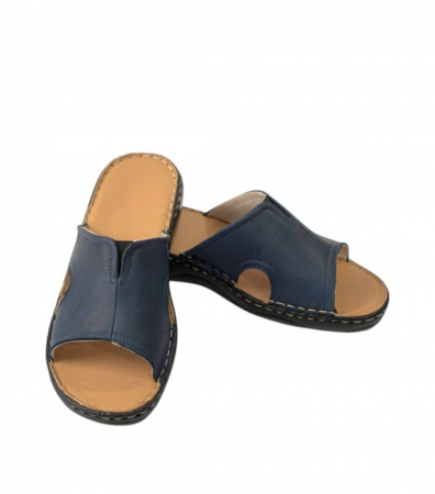 Papuci femei deschisi - 801 blue