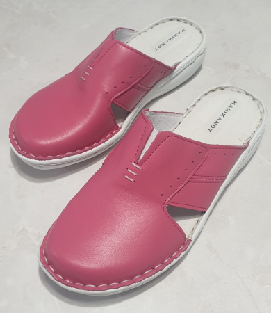 Papuci femei - Saboti  dama 7012 roz