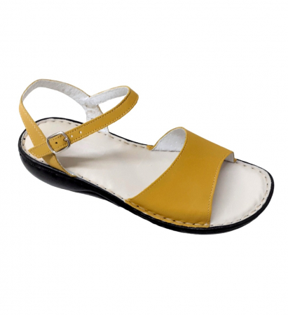 Sandale femei - Sandale femei  500 galben