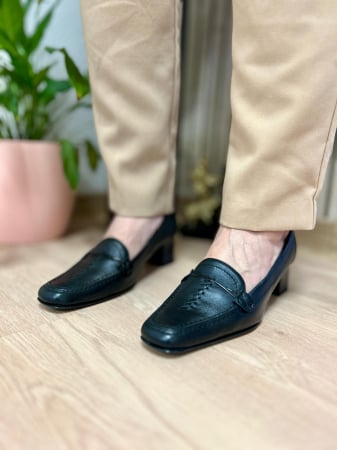 Pantofi Femei negru piele naturala [2]