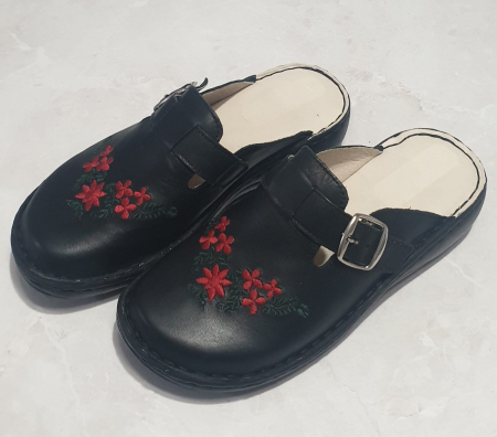 Papuci femei - Saboti dama 3000 negru