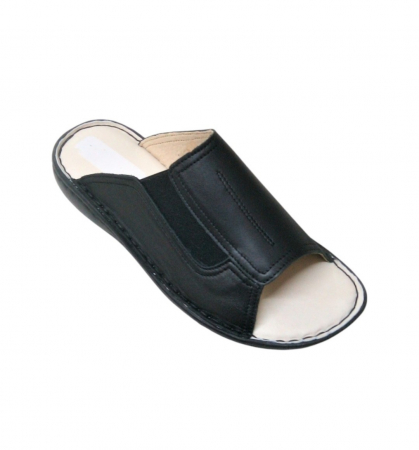 Papuci femei deschisi - 732 negru